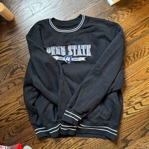 Hollister Black and Blue Penn State Crewneck